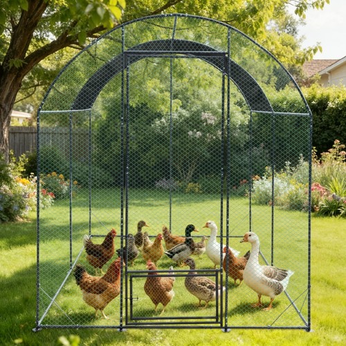 Large heavy duty metal chicken - heavy,