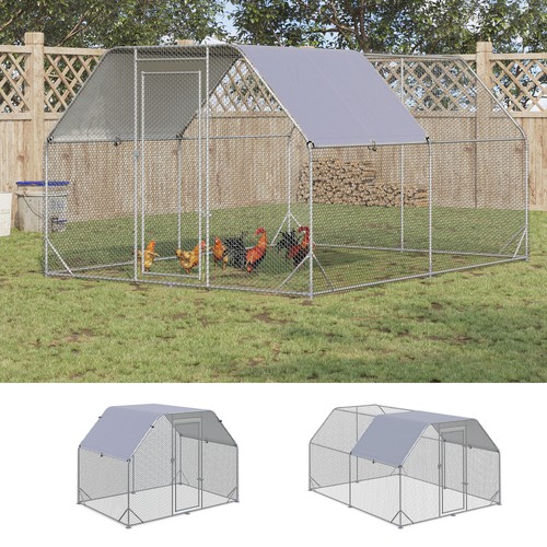 Chicken run roof walk in - w/,
