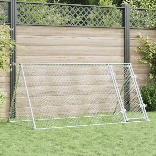 Chicken coop silver - coop, galvanised
