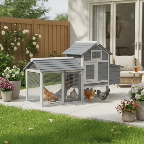 Small chicken coop - chicken, run