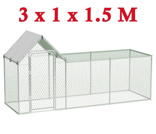 Large chicken coop metal - large,