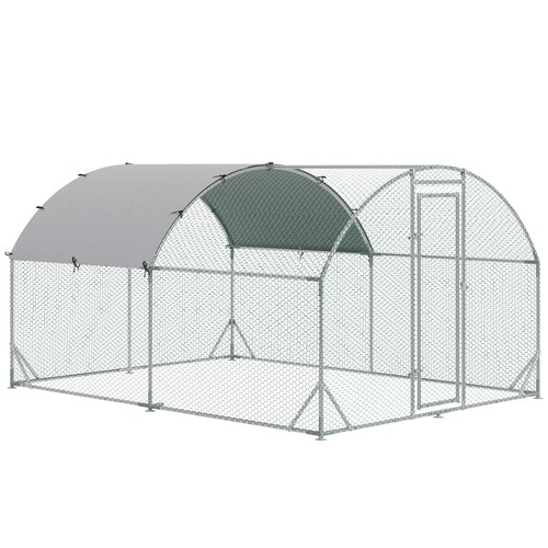 Pawhut walk chicken run - walk-in,